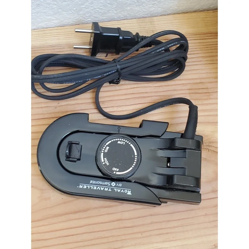 Samsonite Travel Iron RT-14 Royal Traveller Folding Dual Voltage New Open Box